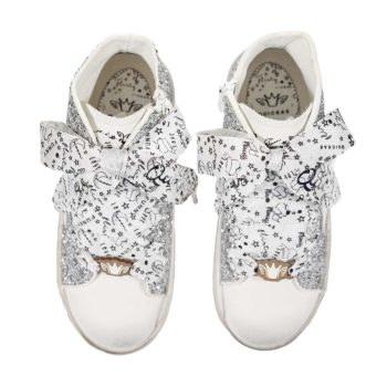 BOTA ESTRELLA PLATA GLITTER