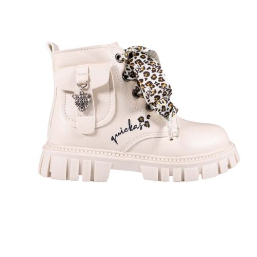BOTA BOLSILLO ANIMAL PRINT CRUDO